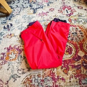 Burton snow pants. Size small. Coral color.